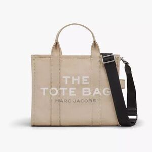 Marc Jacobs Tan Tote Bag with Black Strap